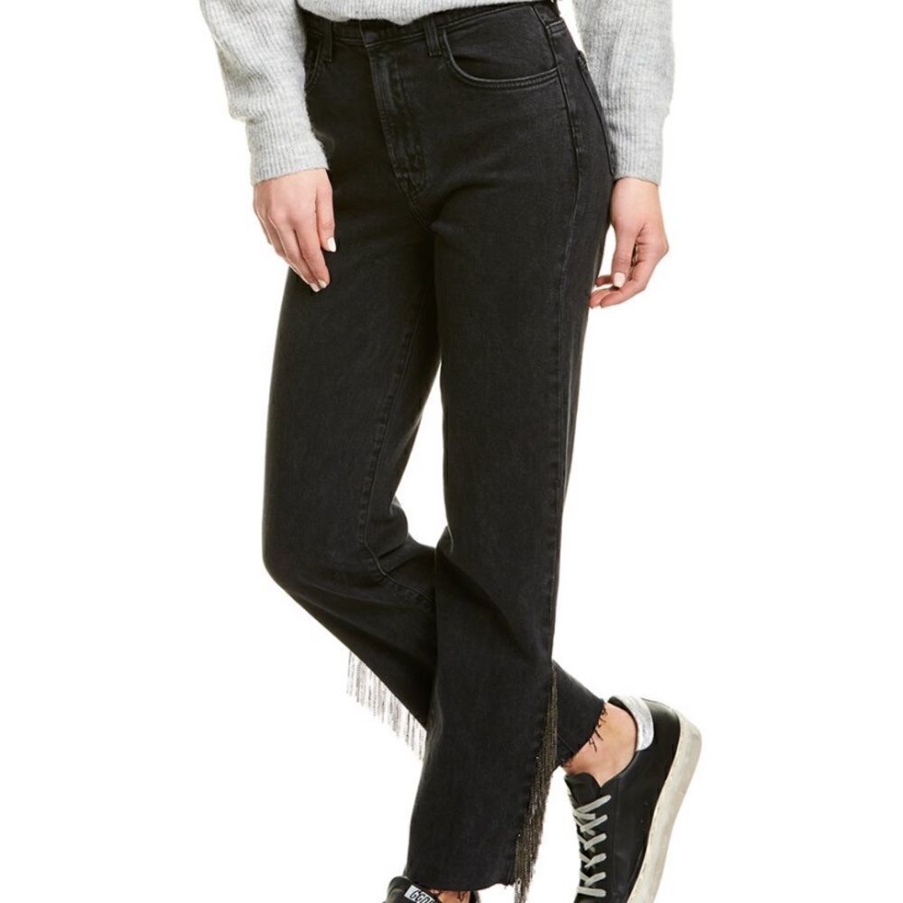 J Brand Jules High-Rise Straight Leg Jean